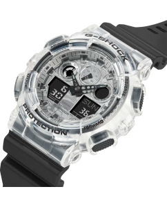 Купить Японские наручные часы Casio G-SHOCK GA-100SKC-1A с хронографом  в E-mobi