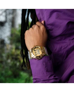 Купить Японские наручные часы Casio G-SHOCK GM-6900SG-9ER с хронографом  в E-mobi