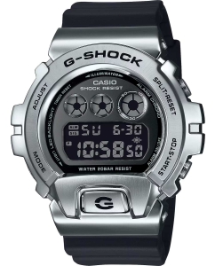 Купить Японские наручные часы Casio G-SHOCK GM-6900U-1 с хронографом в E-mobi