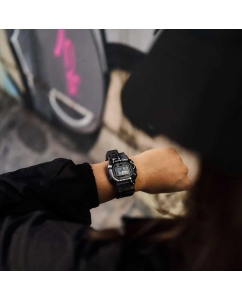 Купить Японские наручные часы Casio G-SHOCK DW-5000SS-1 с хронографом  в E-mobi