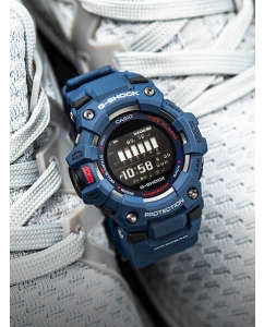 Купить Японские спортивные наручные часы Casio G-SHOCK GBD-100-2 с хронографом  в E-mobi