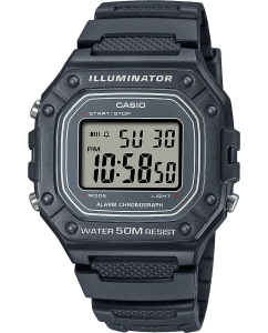 Купить Японские наручные часы Casio Collection W-218H-8AVEF с хронографом в E-mobi