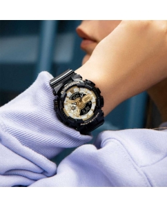 Купить Японские наручные часы Casio G-SHOCK GMA-S110GB-1A с хронографом  в E-mobi