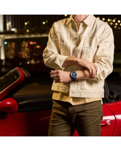 Купить Японские наручные часы Casio Edifice ECB-40NP-1A с хронографом  в E-mobi