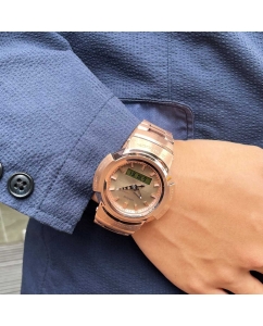 Купить Японские наручные часы Casio G-SHOCK AWM-500GD-4A с хронографом  в E-mobi