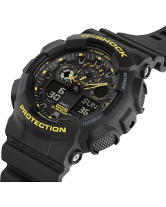 Купить Японские наручные часы Casio G-SHOCK GA-100CY-1A с хронографом  в E-mobi