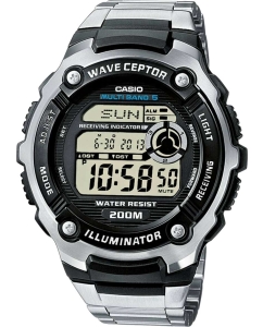 Купить Японские наручные часы Casio Radio Controlled WV-200RD-1AEF с хронографом в E-mobi