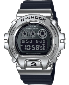 Купить Японские наручные часы Casio G-SHOCK GM-6900-1ER с хронографом в E-mobi