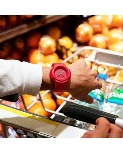 Купить Японские наручные часы Casio G-SHOCK AW-500BB-4E с хронографом  в E-mobi