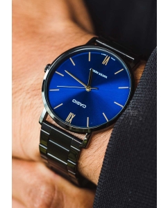 Купить Японские наручные часы Casio Collection MTP-VT01B-2B  в E-mobi