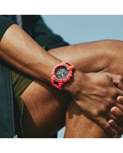 Купить Японские спортивные наручные часы Casio G-SHOCK GBA-900RD-4A с хронографом  в E-mobi