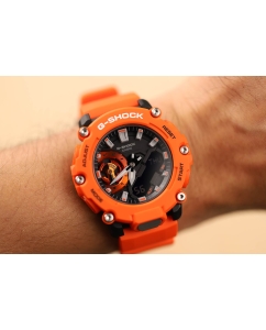 Купить Японские наручные часы Casio G-SHOCK GA-2200M-4AER с хронографом  в E-mobi