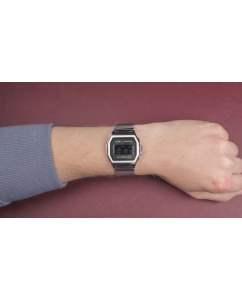 Купить Японские наручные часы Casio Vintage A1000M-1BEF с хронографом  в E-mobi