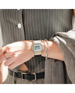 Купить Японские наручные часы Casio G-SHOCK GM-S5600BC-1 с хронографом  в E-mobi