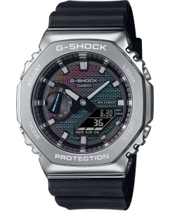 Купить Японские наручные часы Casio G-SHOCK GM-2100RW-1A с хронографом в E-mobi
