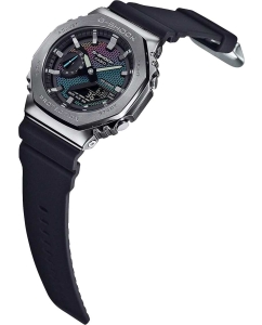 Купить Японские наручные часы Casio G-SHOCK GM-2100RW-1A с хронографом  в E-mobi