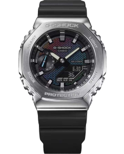 Купить Японские наручные часы Casio G-SHOCK GM-2100RW-1A с хронографом  в E-mobi