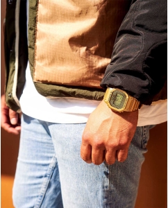 Купить Японские наручные часы Casio G-SHOCK DWE-5600HG-1 с хронографом  в E-mobi