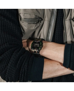 Купить Японские наручные часы Casio G-SHOCK GM-5640GEM-1E с хронографом  в E-mobi