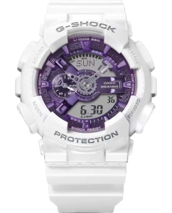 Купить Японские наручные часы Casio G-SHOCK GA-110WS-7A с хронографом  в E-mobi