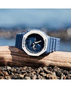 Купить Японские наручные часы Casio G-SHOCK GA-2110ET-2AER с хронографом  в E-mobi