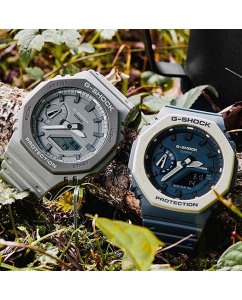 Купить Японские наручные часы Casio G-SHOCK GA-2110ET-2AER с хронографом  в E-mobi