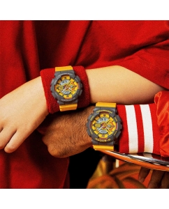 Купить Японские наручные часы Casio G-SHOCK GA-110Y-9A с хронографом  в E-mobi