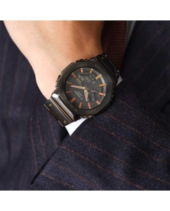 Купить Японские наручные часы Casio G-SHOCK GM-B2100BPC-1A с хронографом  в E-mobi