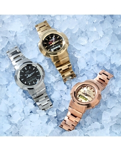 Купить Японские наручные часы Casio G-SHOCK AWM-500D-1A с хронографом  в E-mobi