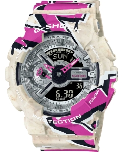 Купить Японские наручные часы Casio G-SHOCK GA-110SS-1A с хронографом в E-mobi