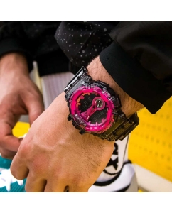Купить Японские наручные часы Casio G-SHOCK GA-400SK-1A4 с хронографом  в E-mobi