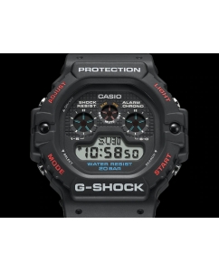 Купить Японские наручные часы Casio G-SHOCK DW-5900-1E с хронографом  в E-mobi