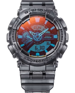 Купить Японские наручные часы Casio G-SHOCK GA-110TLS-8A с хронографом  в E-mobi