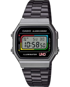 Купить Японские наручные часы Casio Vintage A168WEUC-1A с хронографом в E-mobi