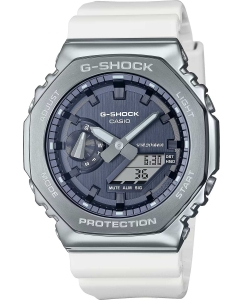 Купить Японские наручные часы Casio G-SHOCK GM-2100WS-7A с хронографом в E-mobi
