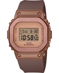 Купить Японские наручные часы Casio G-SHOCK GM-S5600BR-5 с хронографом в E-mobi