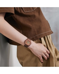 Купить Японские наручные часы Casio G-SHOCK GM-S5600BR-5 с хронографом  в E-mobi