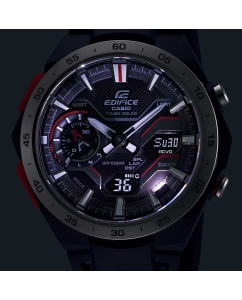Купить Японские наручные часы Casio Edifice ECB-2200P-1A с хронографом  в E-mobi