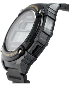 Купить Японские наручные часы Casio Collection W-216H-1B с хронографом  в E-mobi