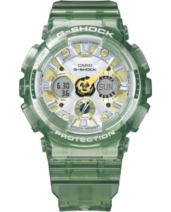 Купить Японские наручные часы Casio G-SHOCK GMA-S120GS-3AER с хронографом  в E-mobi
