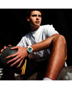 Купить Японские наручные часы Casio G-SHOCK DW-6900RCS-7 с хронографом  в E-mobi