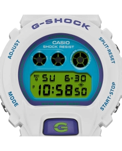 Купить Японские наручные часы Casio G-SHOCK DW-6900RCS-7 с хронографом  в E-mobi