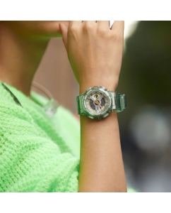 Купить Японские наручные часы Casio G-SHOCK GMA-S110GS-3AER с хронографом  в E-mobi