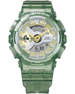 Купить Японские наручные часы Casio G-SHOCK GMA-S110GS-3AER с хронографом  в E-mobi