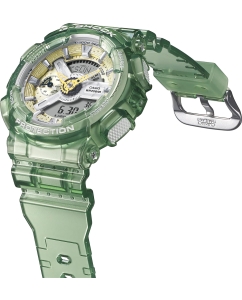 Купить Японские наручные часы Casio G-SHOCK GMA-S110GS-3AER с хронографом  в E-mobi