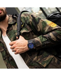 Купить Японские наручные часы Casio G-SHOCK GA-900VB-1AER с хронографом  в E-mobi