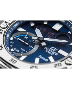 Купить Японские наручные часы Casio Edifice ECB-10D-2AEF с хронографом  в E-mobi