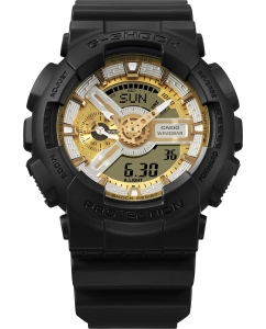 Купить Японские наручные часы Casio G-SHOCK GA-110CD-1A9 с хронографом  в E-mobi