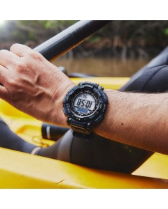 Купить Японские наручные часы Casio Pro Trek PRG-340SC-2 с хронографом  в E-mobi