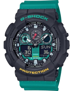 Купить Японские наручные часы Casio G-SHOCK GA-100MT-1A3 с хронографом в E-mobi